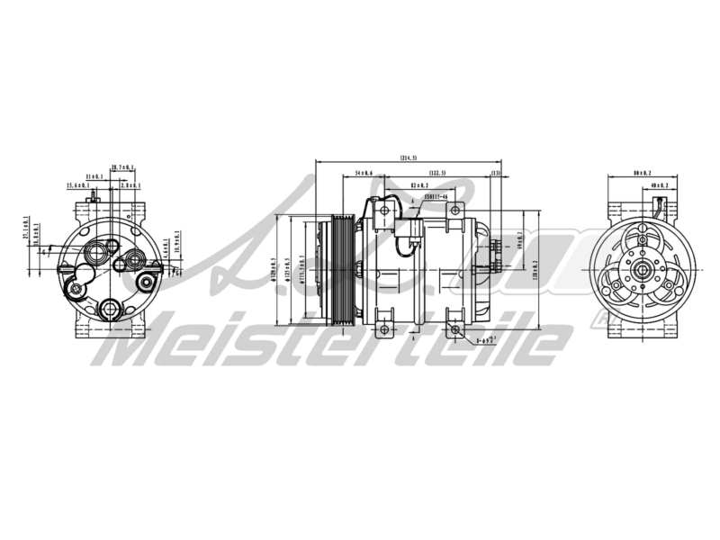 Air conditioning compressor